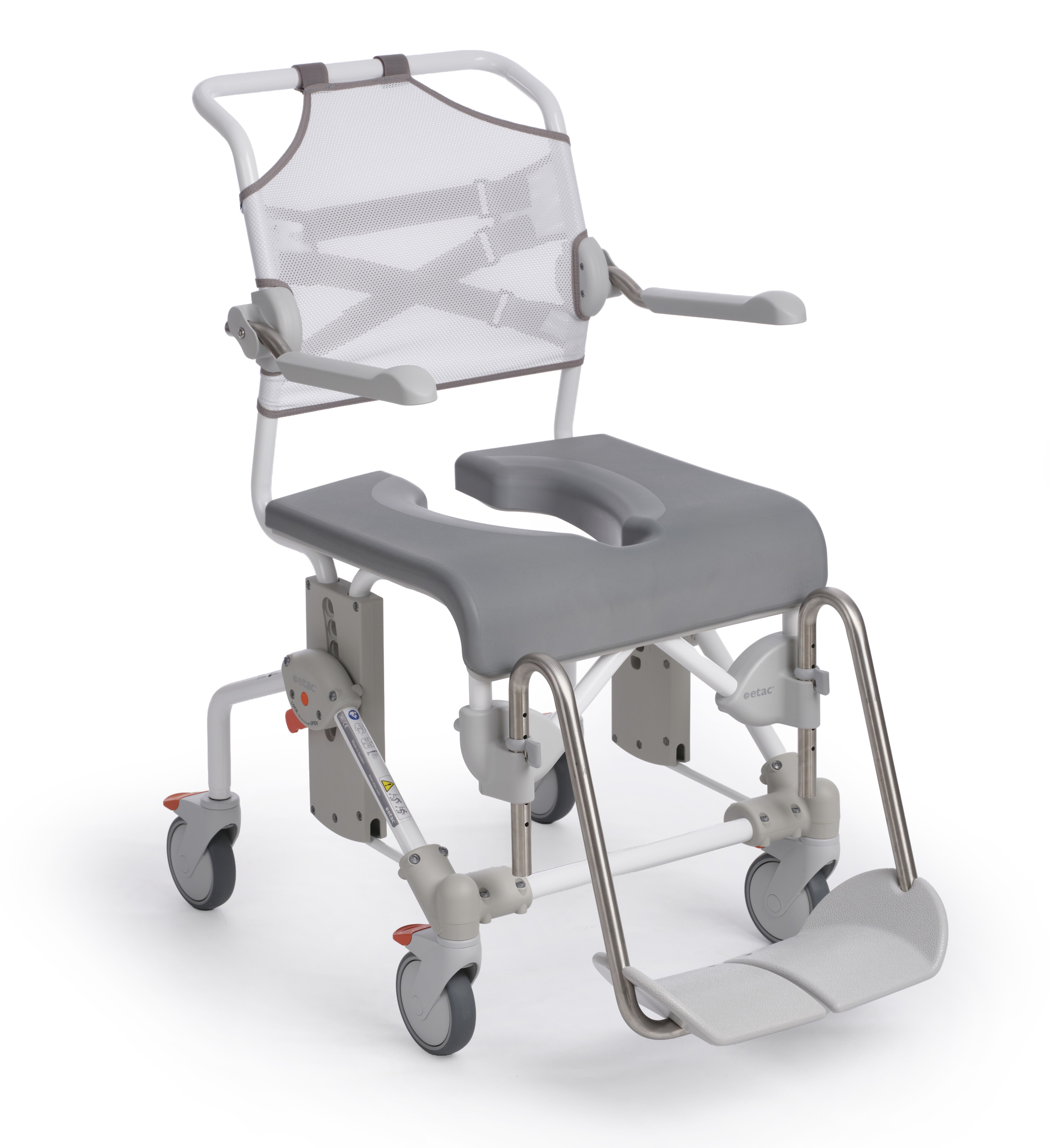 Dusj- og toalettstolen Swift Mobil-2 slik den tilbys til Nav