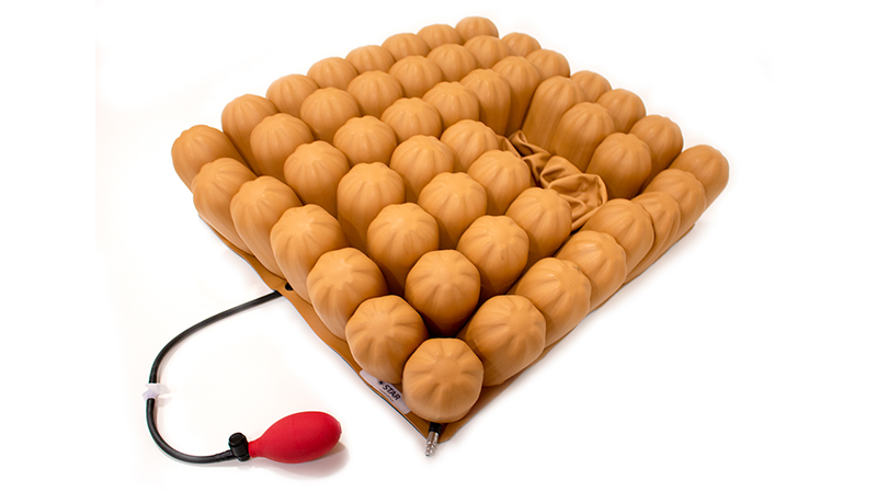 StarLock cushion with offloaded cells