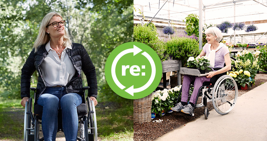 The first circular wheelchair