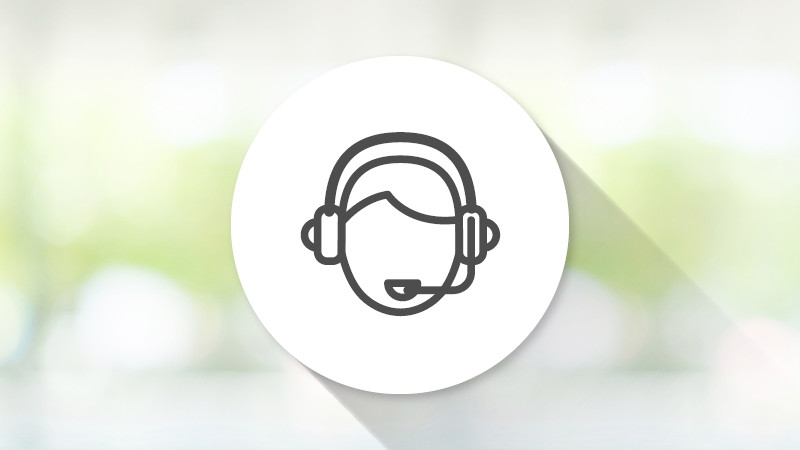 Contact our customer service Card item