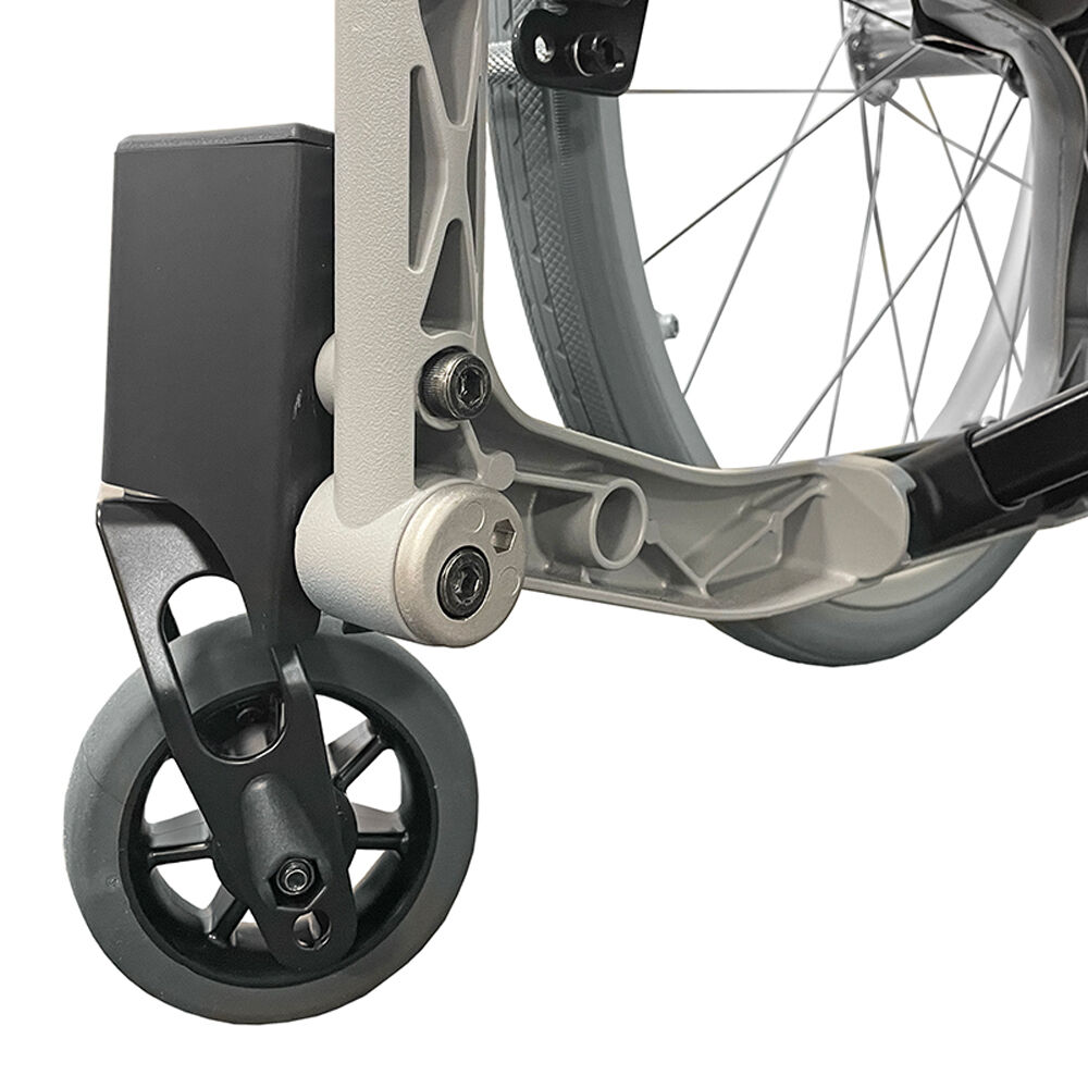 Widened castor housing, short