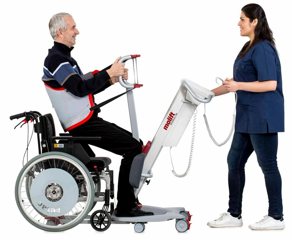 Molift QuickRaiser_environmental_carer_user_wheelchair