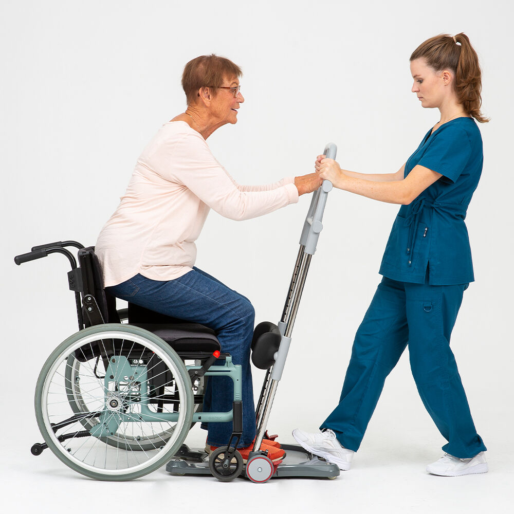 Molift Raiser Pro - Raising from wheelchair