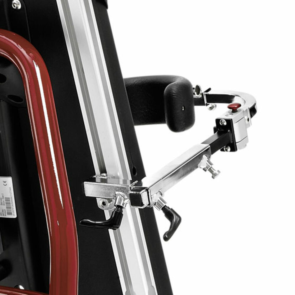 Accessories are easily interchangeable for carers convenience