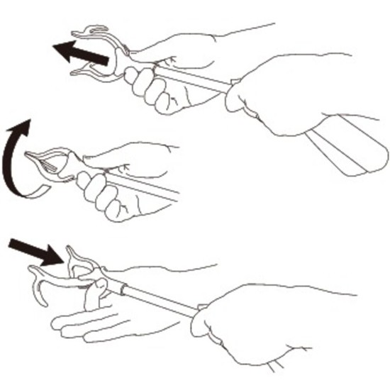 The jaws can be set to two positions.