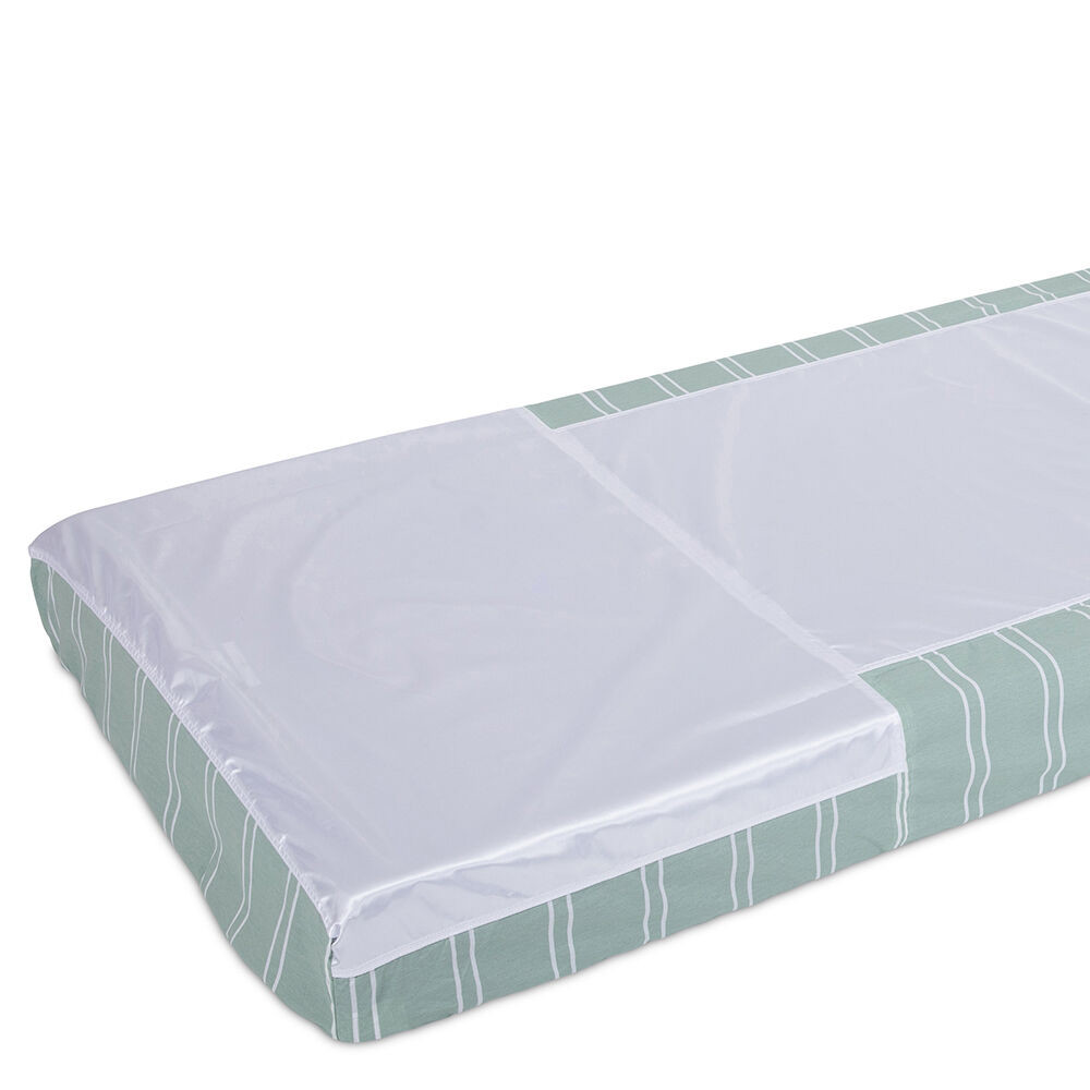 This is a fitted sheet with drawstring.This sheet has a satin area that covers the full width of the bed under the lower half ofthe body. This allows a more independent user to slide their legs in and out of bed.
