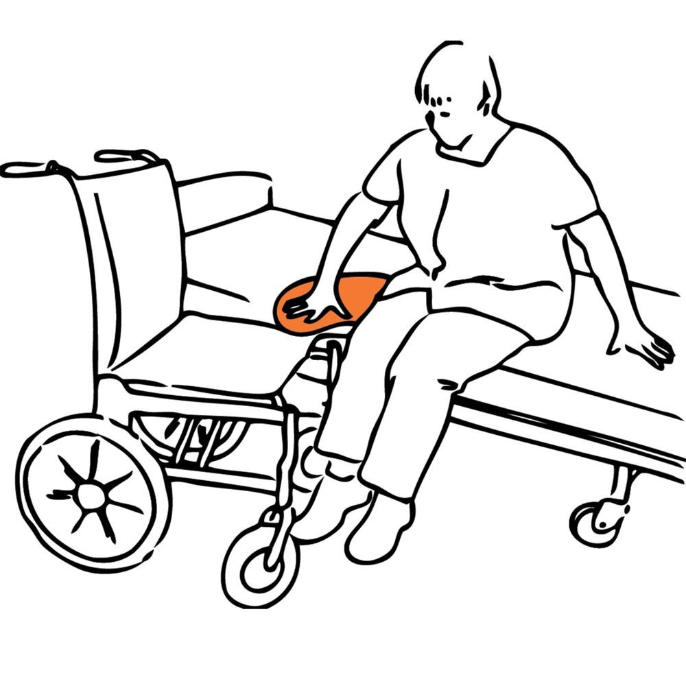 The Immedia Transfer Boards support transfer from bed to wheelchair and transfer in and out of the car. It can also be used for transfer between wheelchair, chair, toilet, shower chair, and commode.