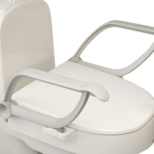 Etac Cloo toilet seat raiser arms supports