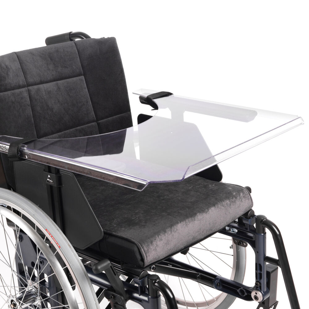 Fastened to the arm support cushions (included) using Velcro. Fits both short and long arm support. Available for seats up to 50 cm (20") width. A non-slip mat is available as an extra option.