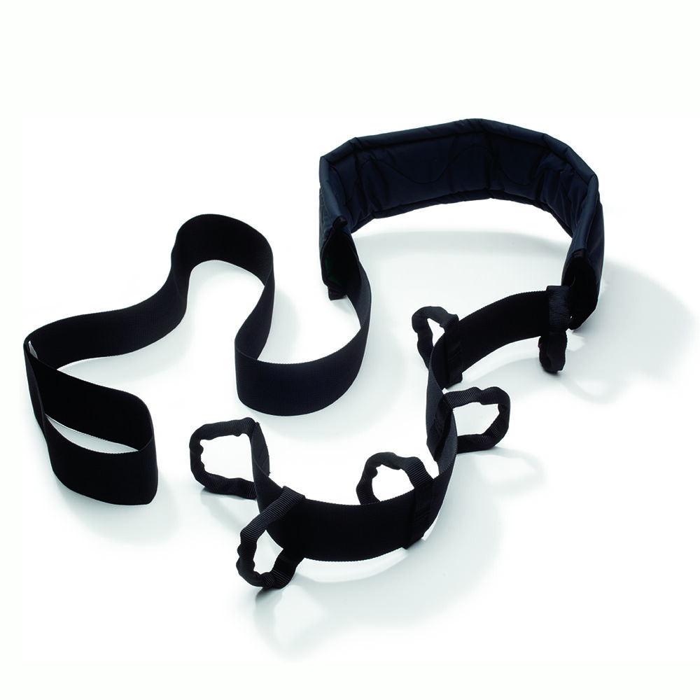Immedia OneManSling makes it possible for one caregiver to move a user higher up in bed.