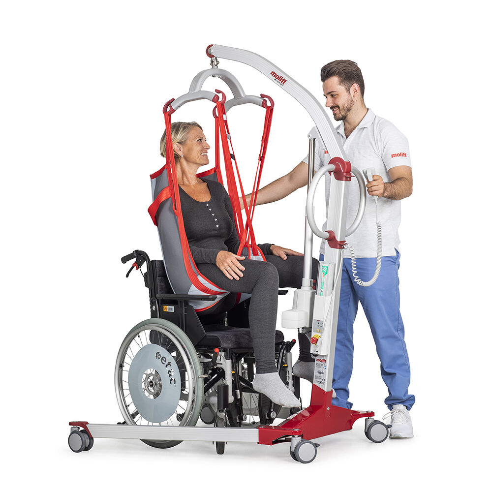 Molift Mover 180 with carer and user
