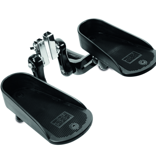 Individual angle adjustable foot support