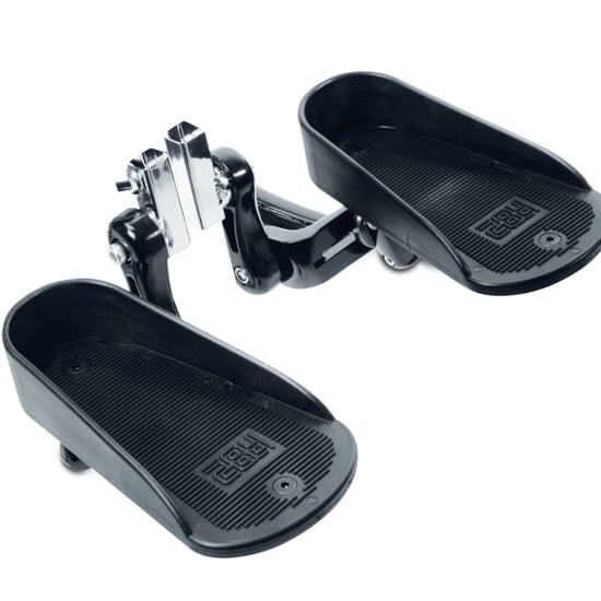Individual angle adjustable foot support
