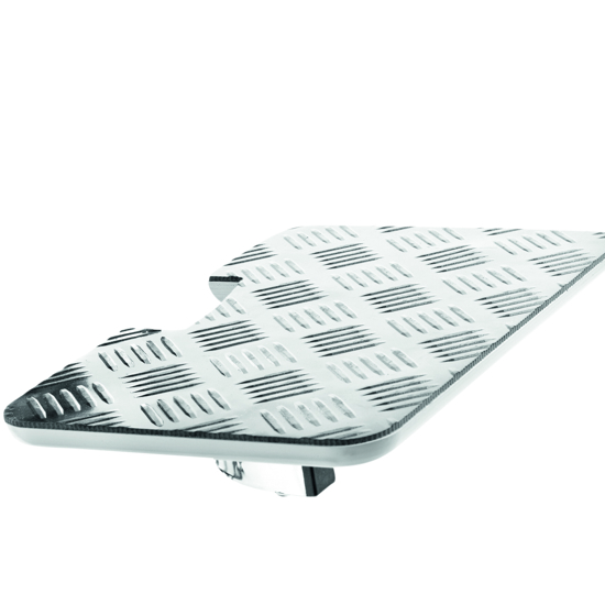 Wooden foot plate