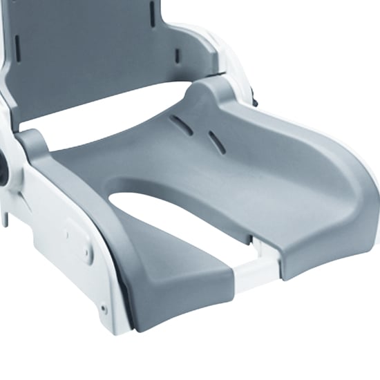 PU inlay, seat with wider sides