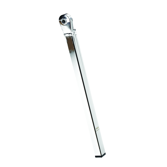 Single rod for foot rest