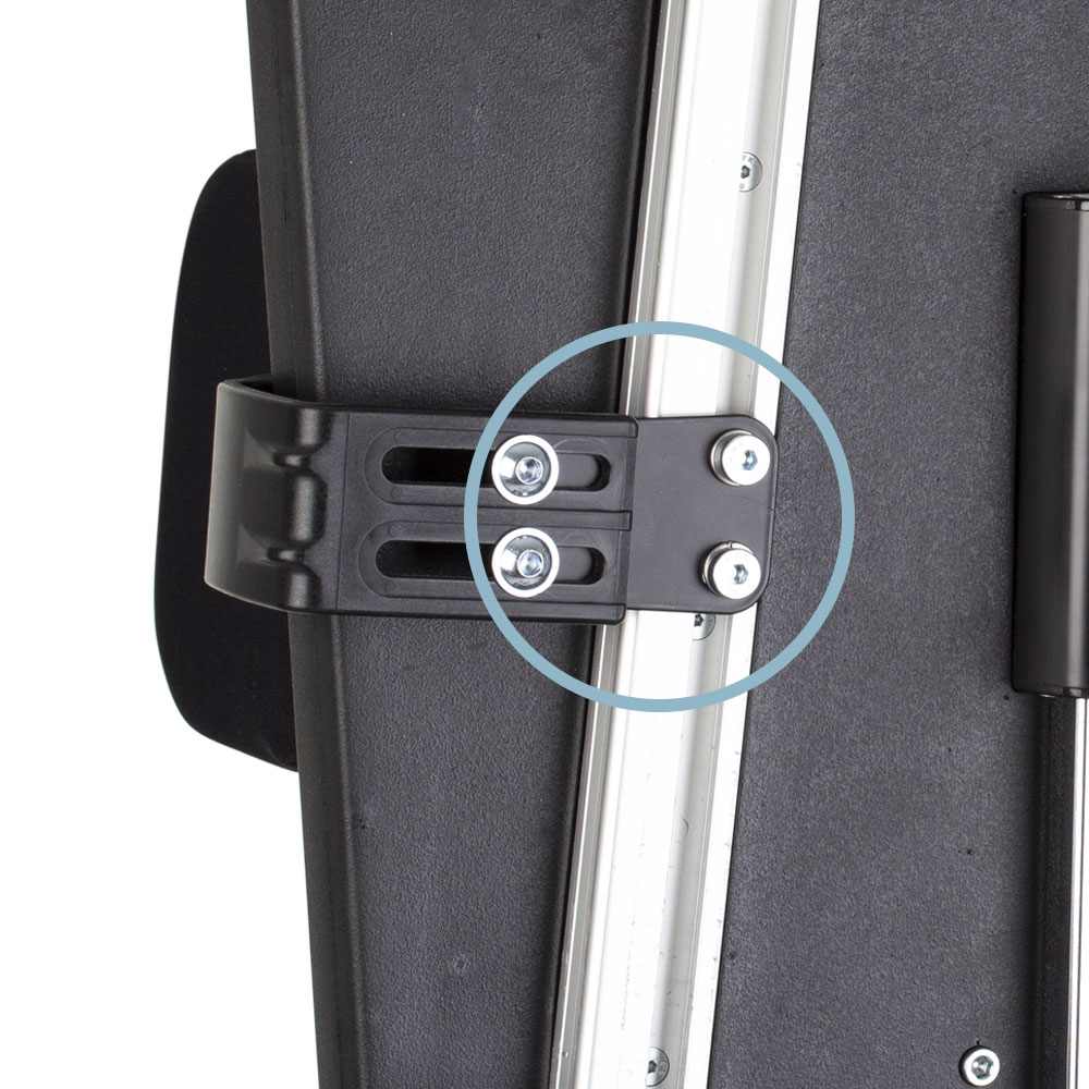 Adjustment plates for fixed site support