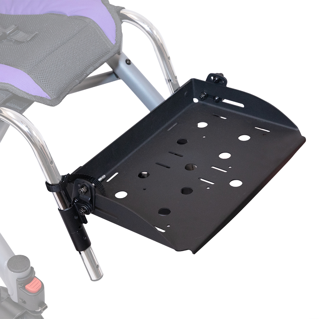 CTR One piece angle adjustable flip up footplate (-15° - +15°)