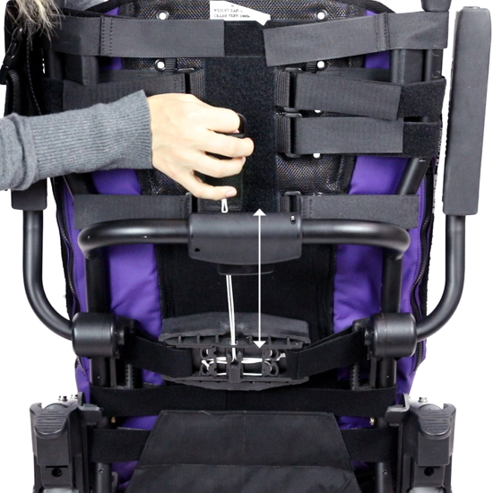 Height and Tension Adjustable Back Positioner