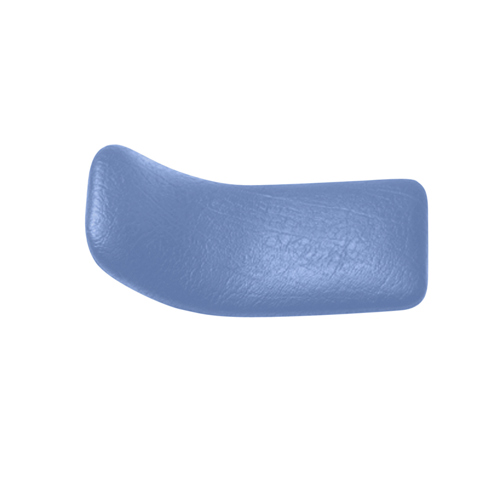 Curved cushion no.1_blue