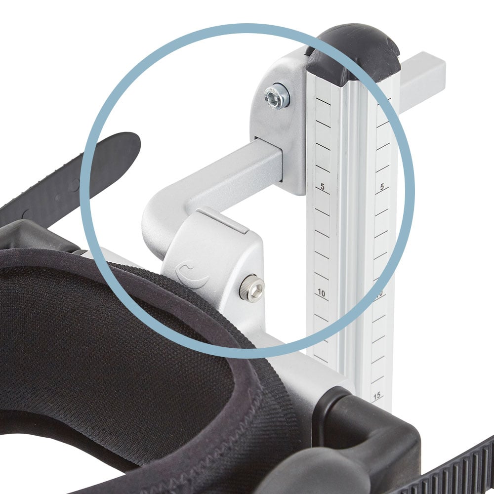 Kit regolazione profondità per supporto toracale o supporto bacino