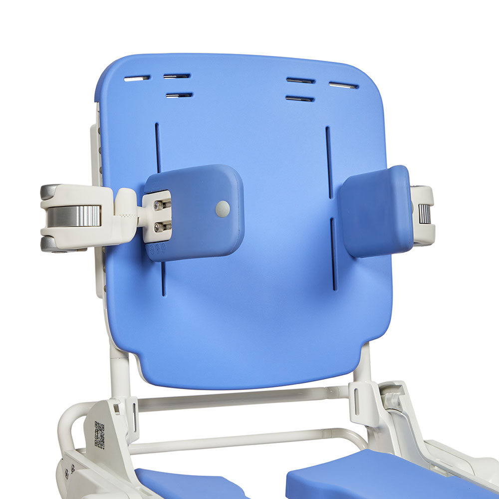 Side supports swing-away