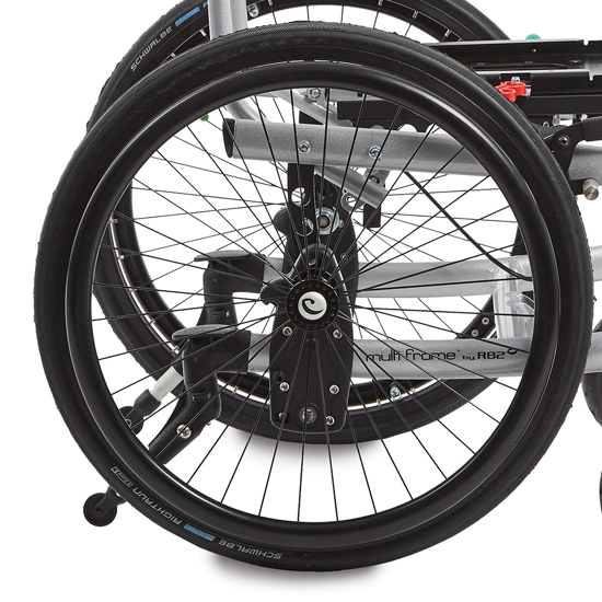 Multi frame 22" rear wheels