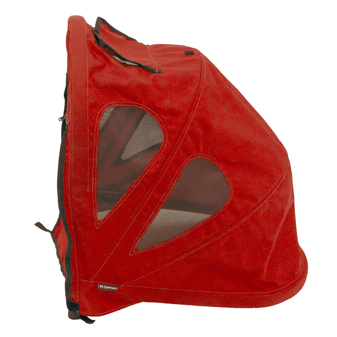 Extended Headrest Cover - with Windows (Canopy) - Red
