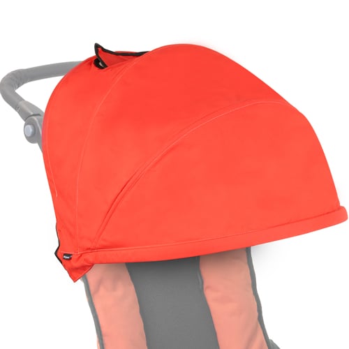 Extended Headrest Cover (Canopy) Red