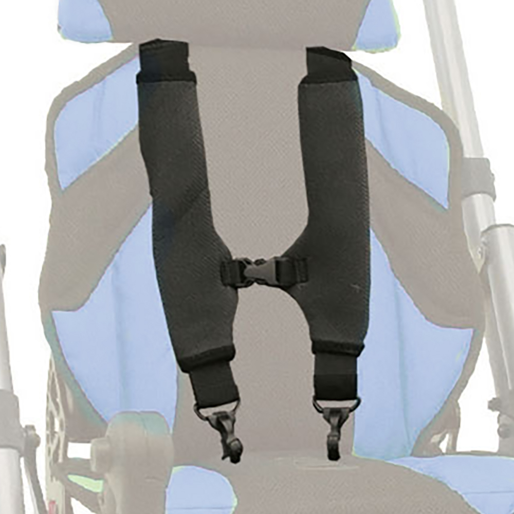 H-Harness with Padded Covers (3-Pt Positioning Belt Req)