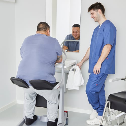 Molift Transfer Pro_Etac Swift Mobil Tilt-2_ Hospital