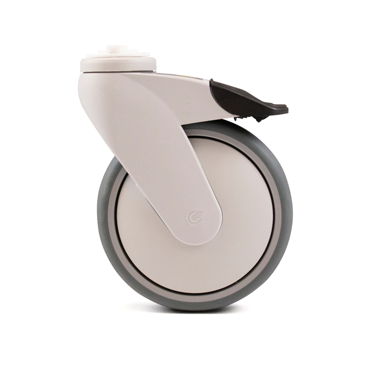 Castor direction lock with adapter