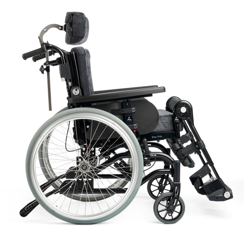 Etac Prio 3A std with 3D back cushion, side view