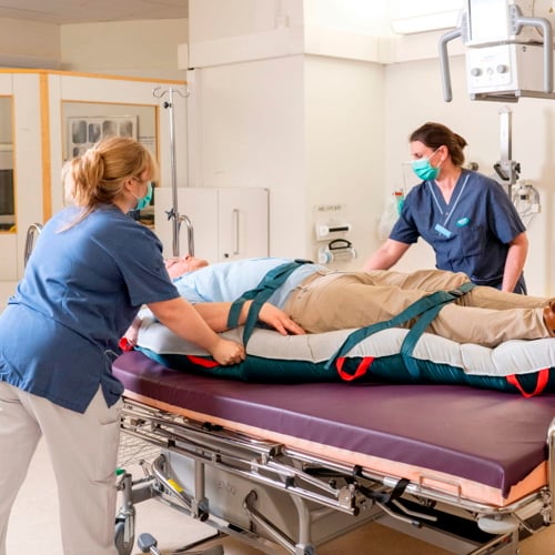 HoverMatt SPU Plain X-ray Swedish hospital