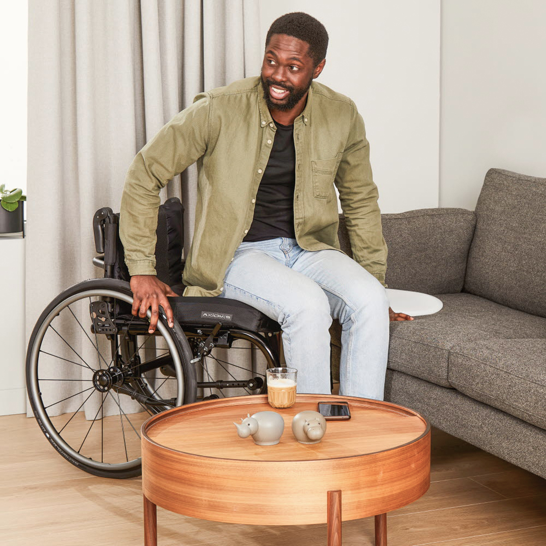 Immedia 3B-Board bed to wheelchair