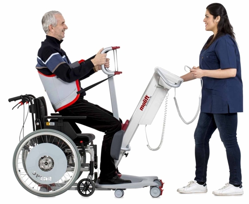 Molift QuickRaiser_environmental_carer_user_wheelchair