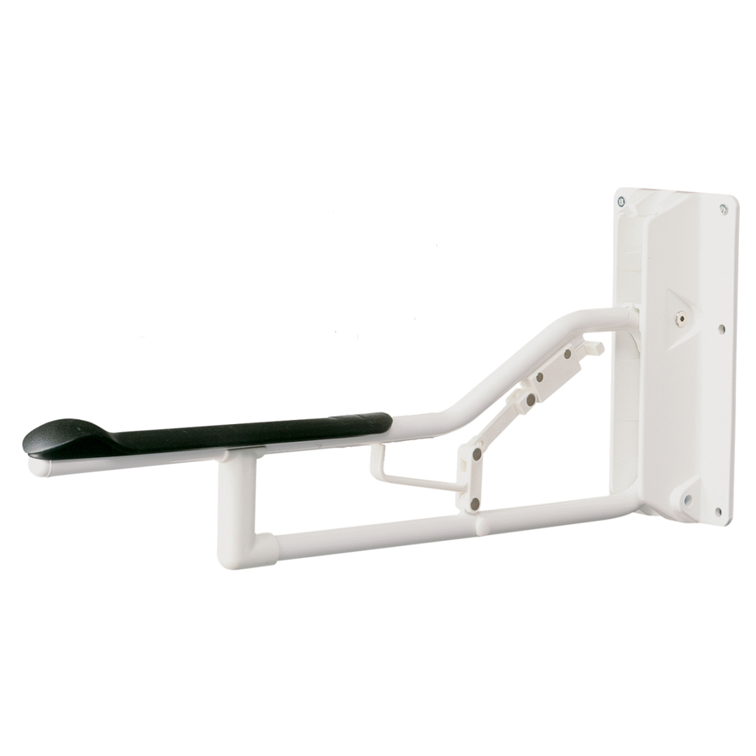 Etac Optima folding toilet arm supports lockable version