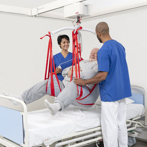 Molift RgoSling MediumBack Plus with user and carers