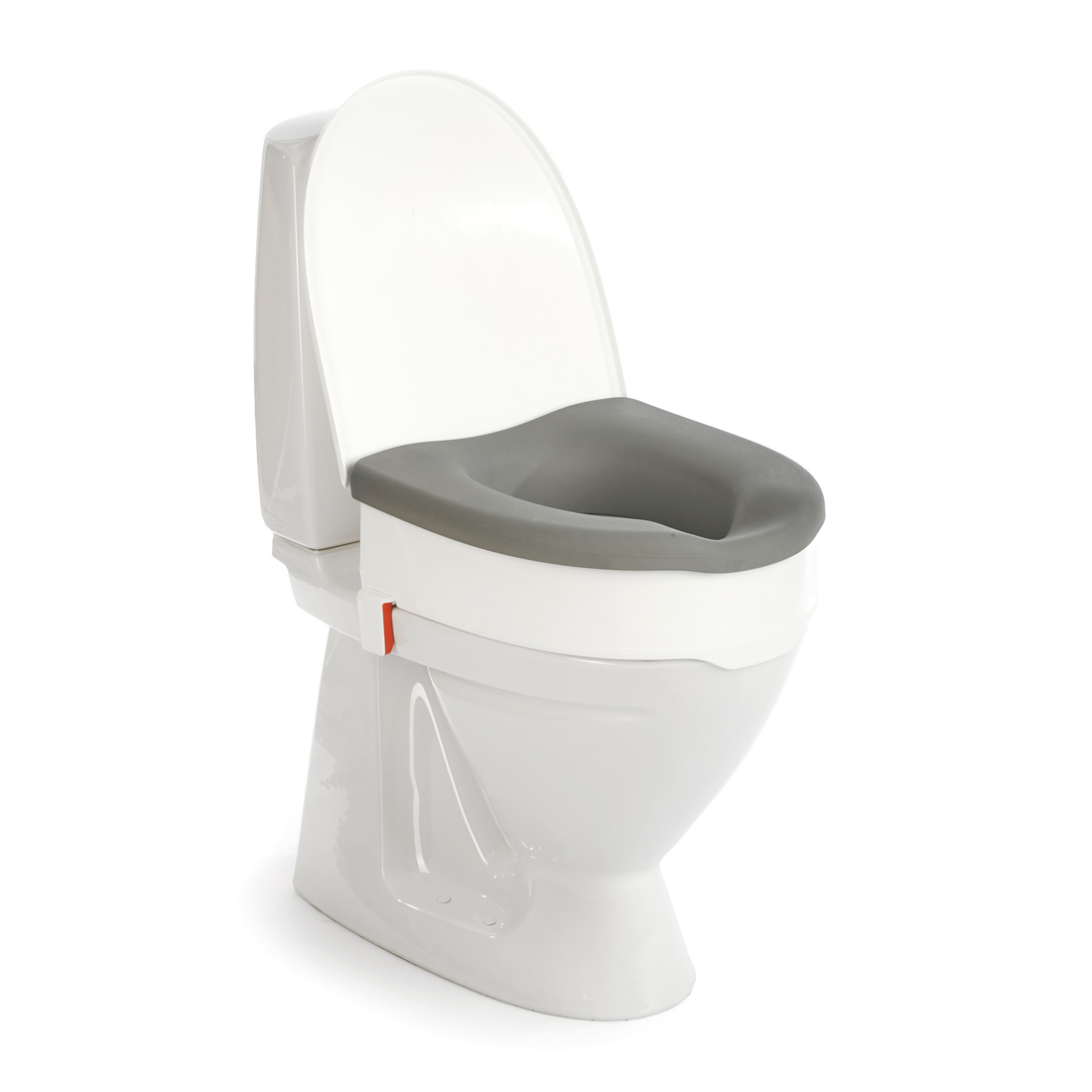 Soft seat on My-Loo with brackets