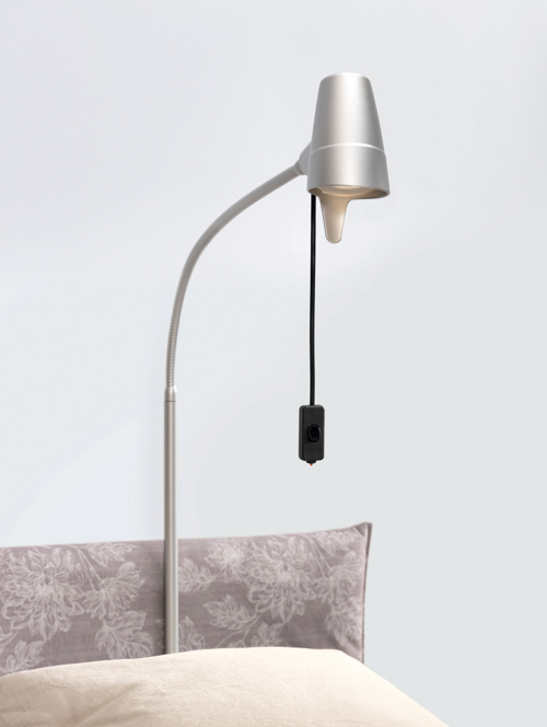 Sola med bryter på ledning