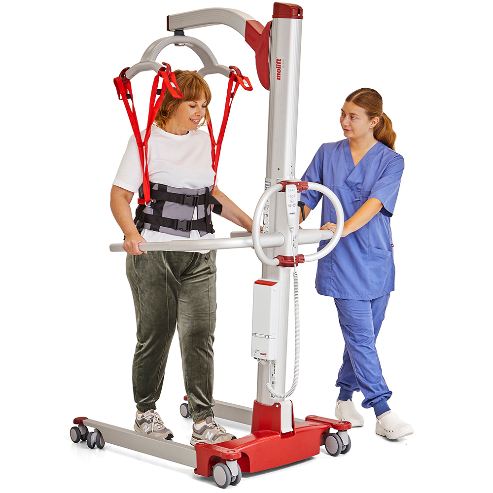 Gait training with Molift Partner 255  