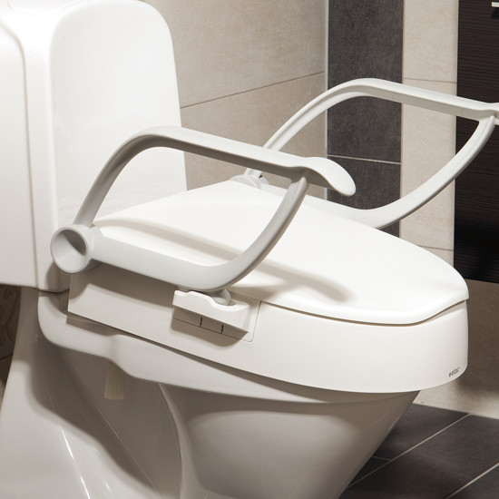 Etac Cloo fastmonteret toiletforhøjer