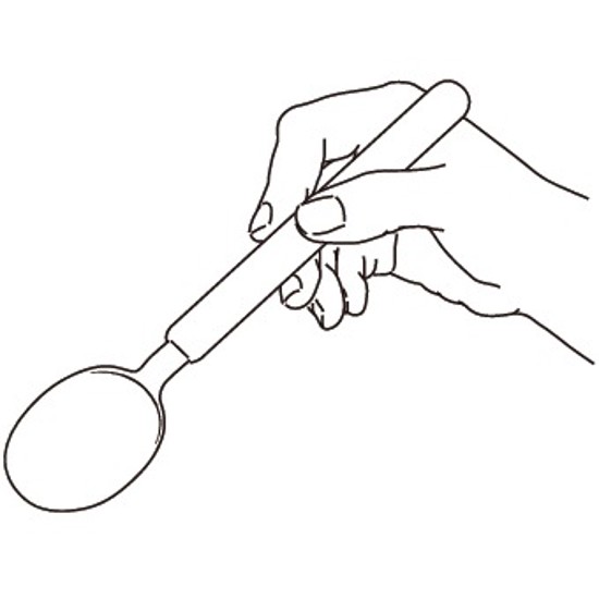 Etac Light cutlery with thin handles