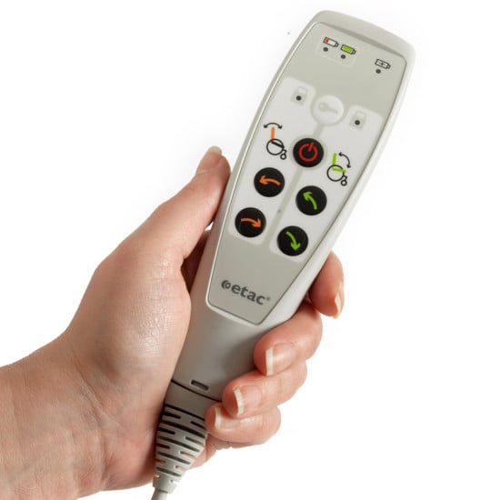 Etac Prio, configuration 3A E-tilt
