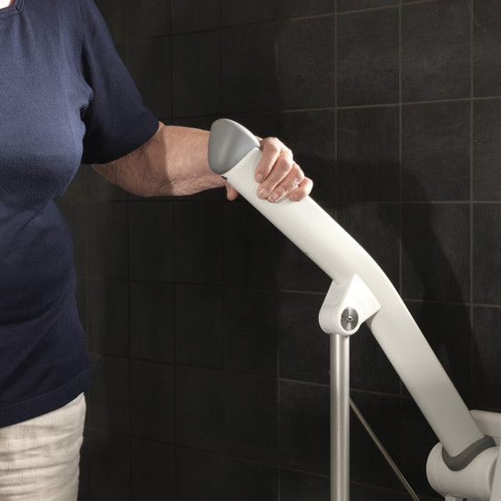 Etac Rex wall-mounted toilet arm support