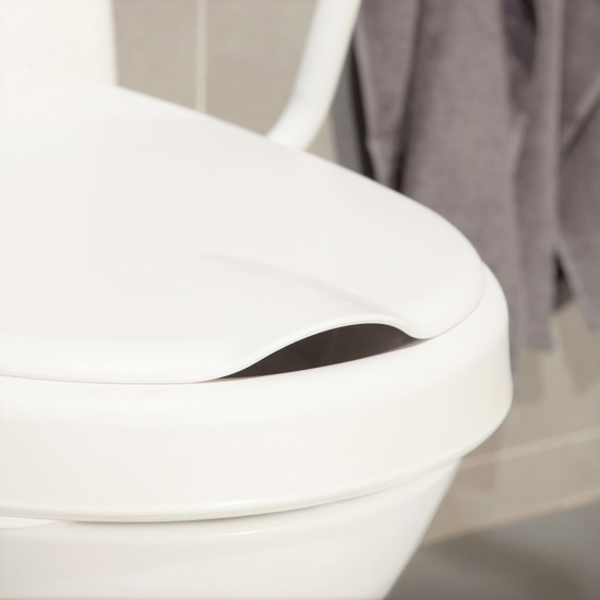 Etac Hi-Loo vastgemonteerd toiletverhoger