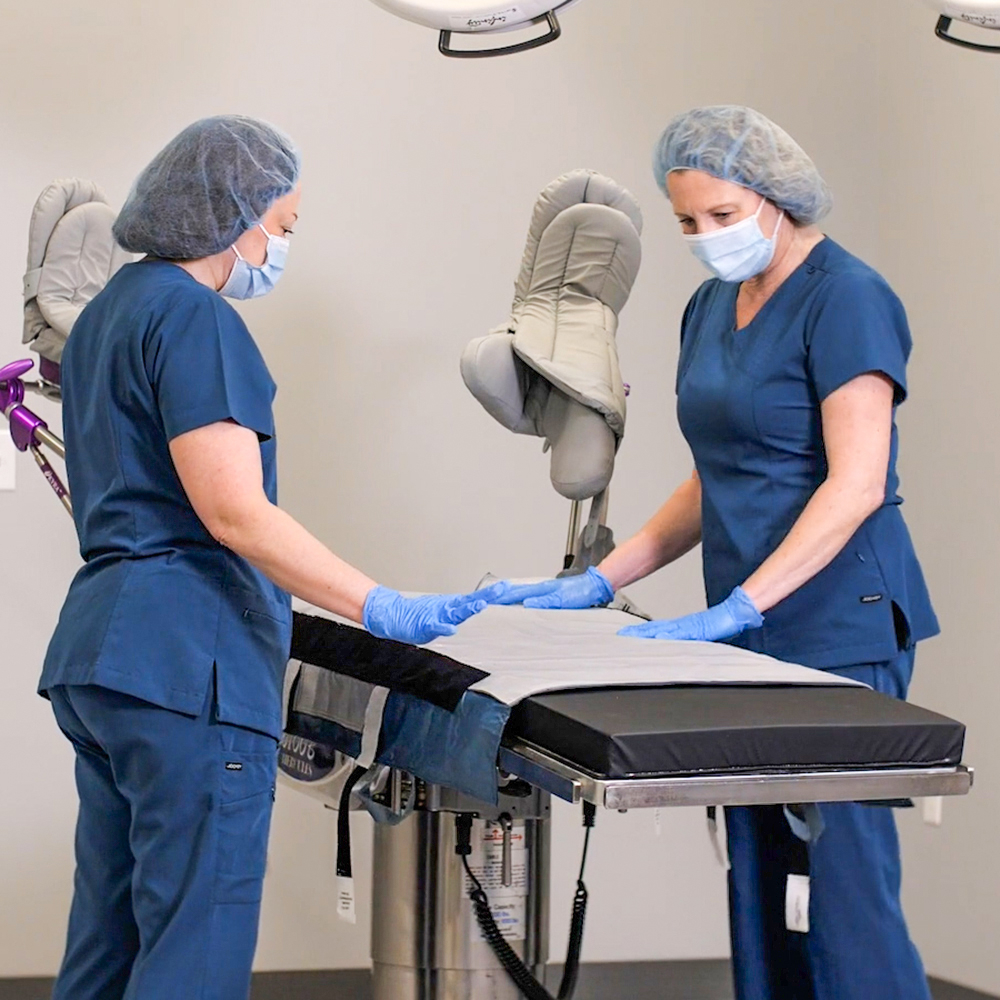 HoverMatt T-Burg - Rapid setup