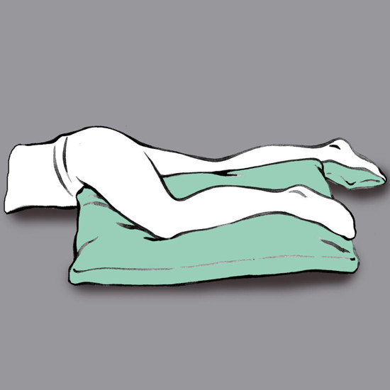 Rhombo-med® positioning pillow extra long