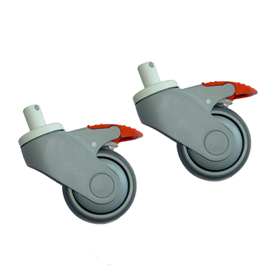 75 mm (3") castors – Clean 49 cm only