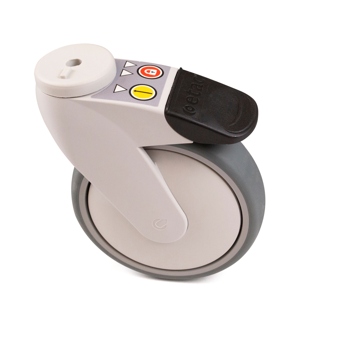 Castor direction lock